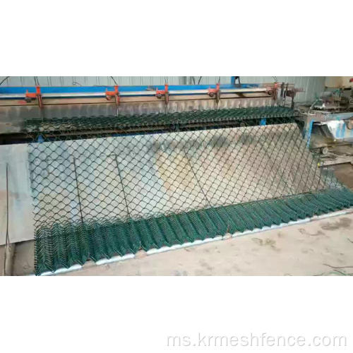 6 gauge chain link pagar kilang panel privasi